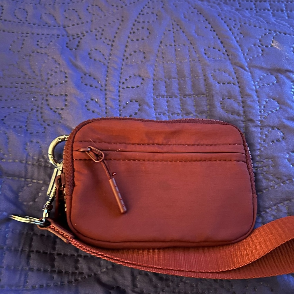 Iris and Rainbow Wristlet